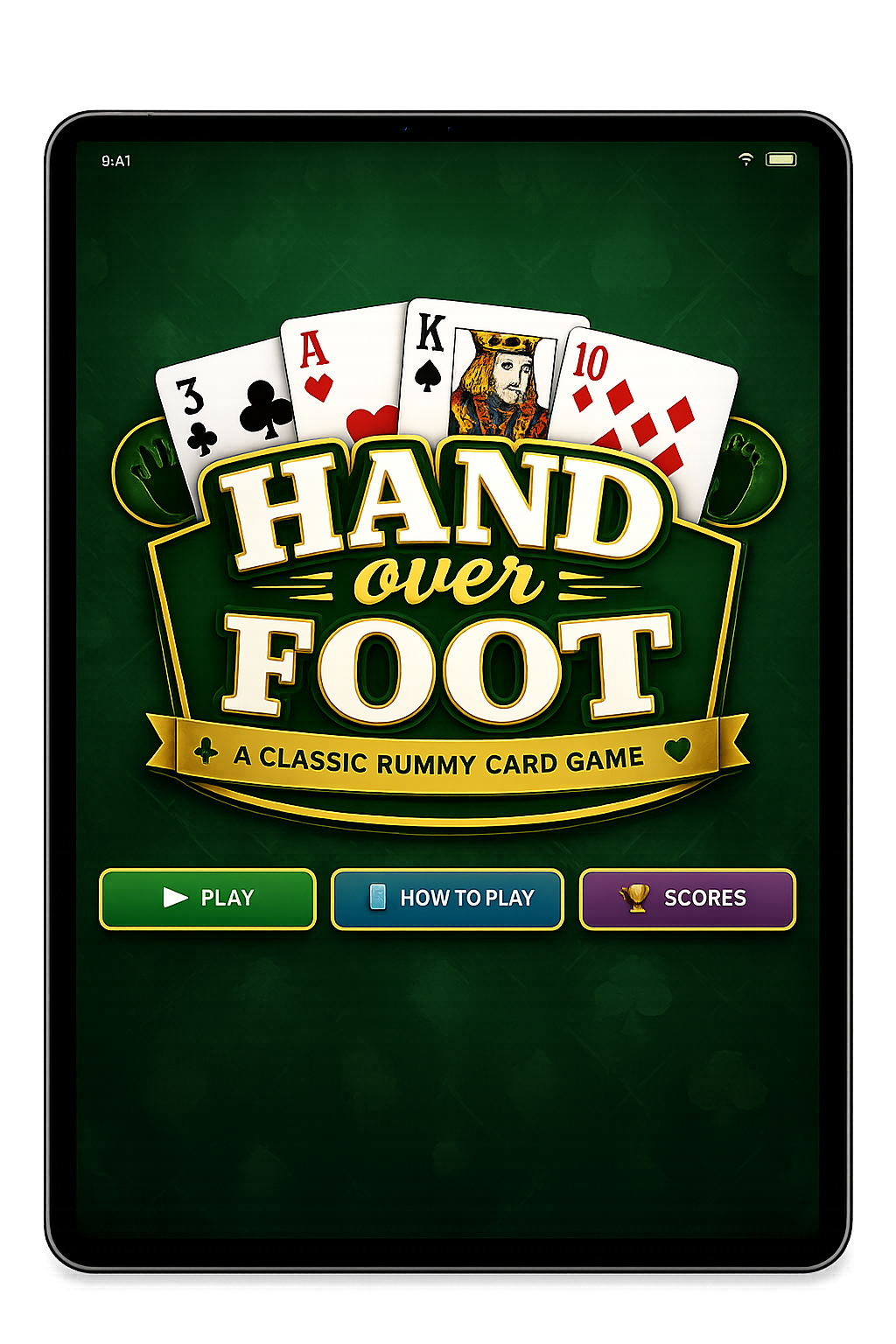 Hand Over Foot card game preview